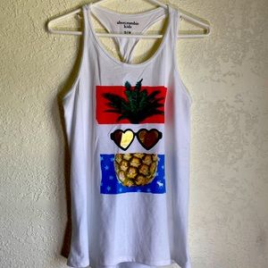 Girls Abercrombie swing top 🇺🇸🍍size 13/14🏝🇺🇸. Like New